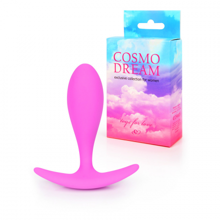 Втулка анальная COSMO DREAM (розовая), 74мм