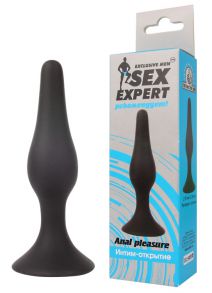 Втулка анальная SEX EXPERT Anal pleasure (силикон), 95мм 
