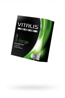 Презервативы VITALIS Premium X-Large (увеличенные), 3шт