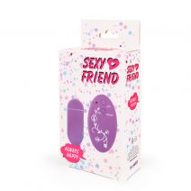 Виброяйцо SEXY FRIEND с дистанционным управлением (фиолетовое)