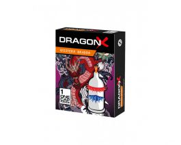 Презерватив стимулирующий DRAGON X "Western Dragon", 1шт