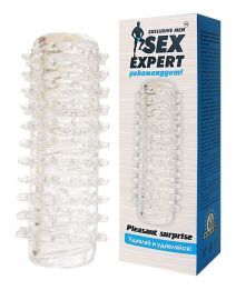 Насадка-мастурбатор SEX EXPERT Pleasant Surprise (2 в 1)