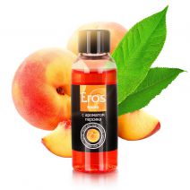 Массажное масло EROS EXOTIC с ароматом Персика, 50мл
