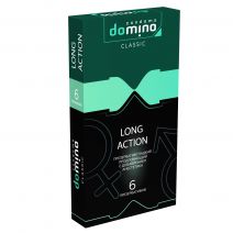 Презервативы DOMINO Long Action (продлевающие с анастетиком), 6шт