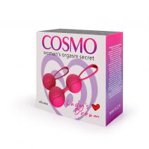 Набор вагинальных шариков COSMO Lady's Dream (силикон), диаметр 34мм