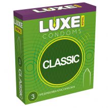 Презервативы LUXE Classic, 3шт
