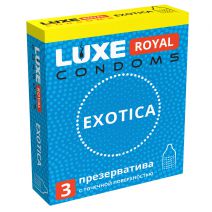 Презервативы LUXE Exotica (точечные), 3 шт