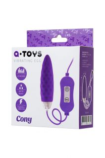 Виброяйцо A-TOYS Cony 20 режимов вибрации (питание от сети), USB