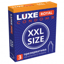 Презервативы LUXE XXL Size (увеличенные), 3 шт