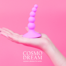 Втулка анальная COSMO DREAM (розовая), 95мм